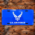 U.S. Air Force blue tribute license plate