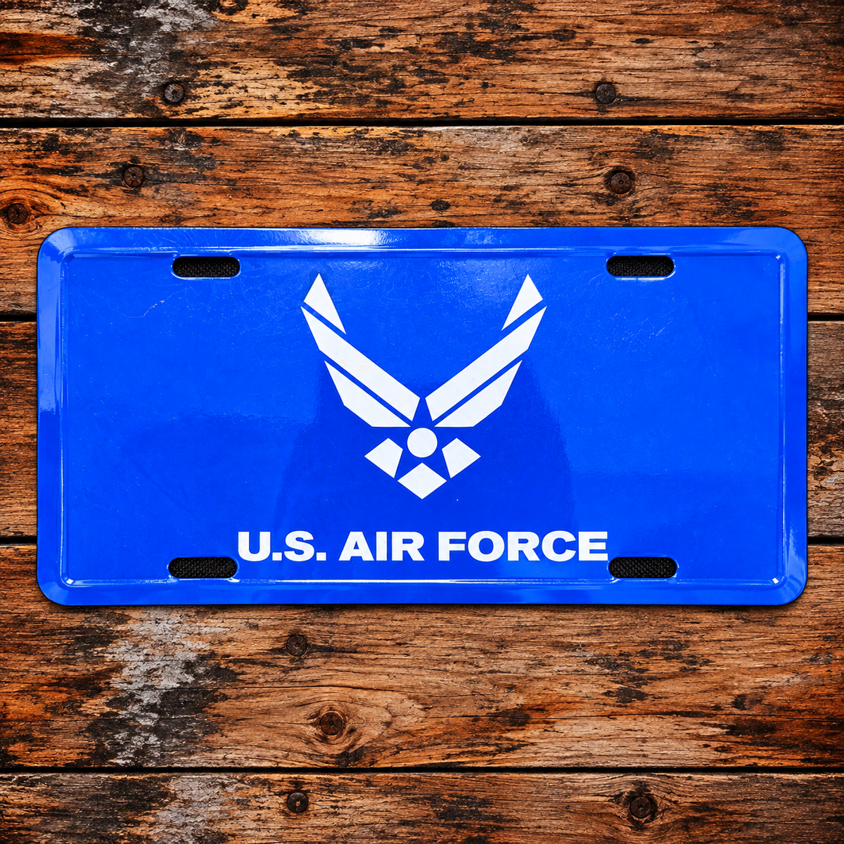 U.S. Air Force blue tribute license plate