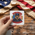 Proud Paramedic German Shepherd sticker mockup