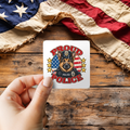 Proud Police German Shepherd sticker mockup
